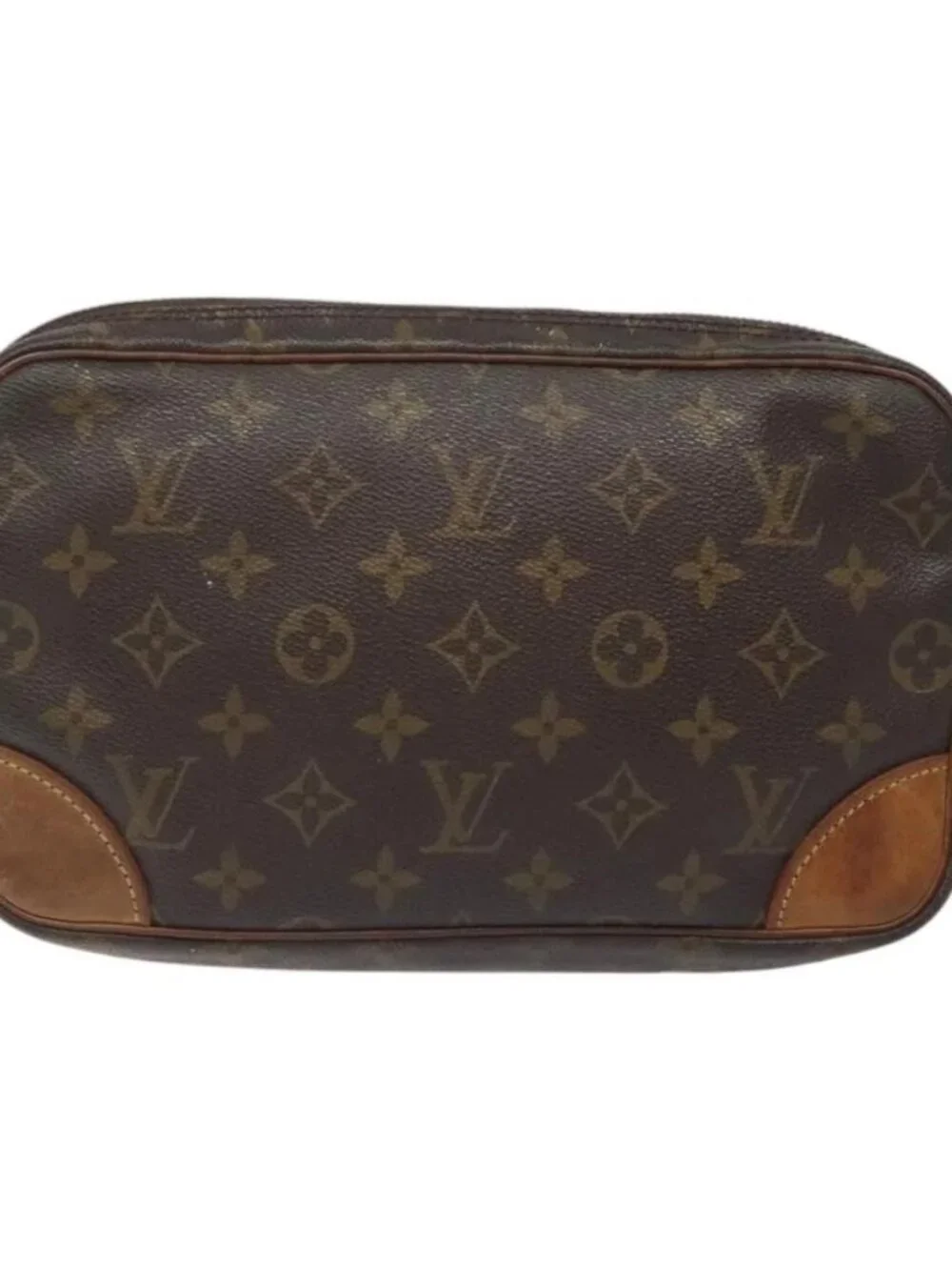 LOUIS VUITTON Monogram Marly Dragonne GM Clutch Bag M51825 LV Auth